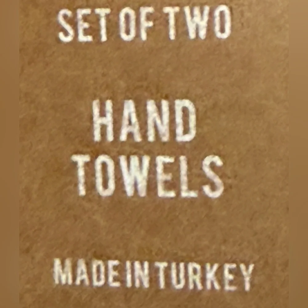 Viral Teddy Bear Green Hand Towel Set of 2 - NWT